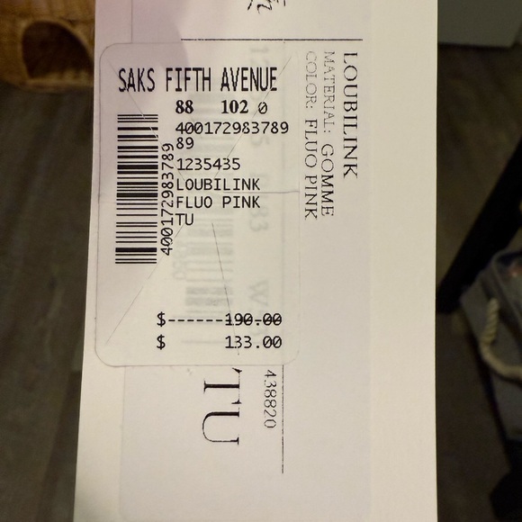 Christian Louboutin Loubilink silicone bracelet - Picture 4 of 9